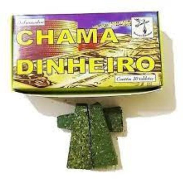 Defumador Pirâmide Chama Dinheiro