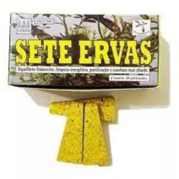 Defumador Pirâmide Sete Ervas