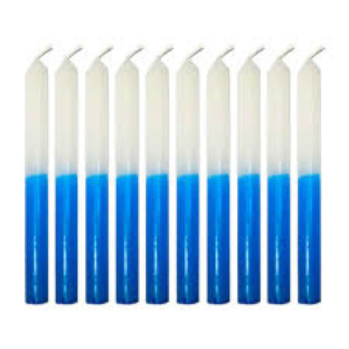 Kg De Vela Palito Branca E Azul Unidades Velas Namaste