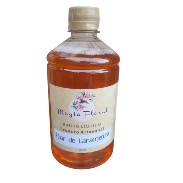 Banho Líquido Magia Floral Flor De Laranjeira 500 Ml