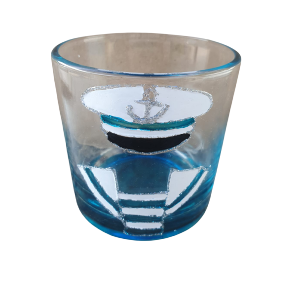Copo De Whisky Decorado Com Estampa De Marinheiro 320 Ml