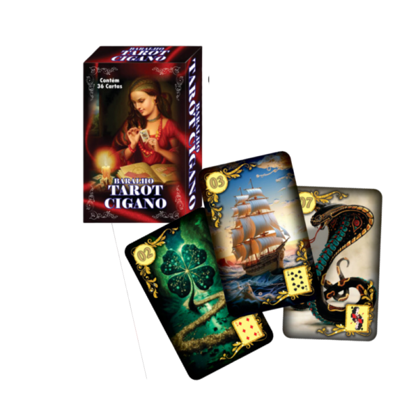 Baralho Tarot 36 Cartas Cigano